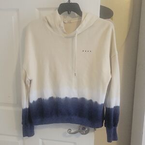 Roxy SzLG Cream and Navy Ombre Hoodie
